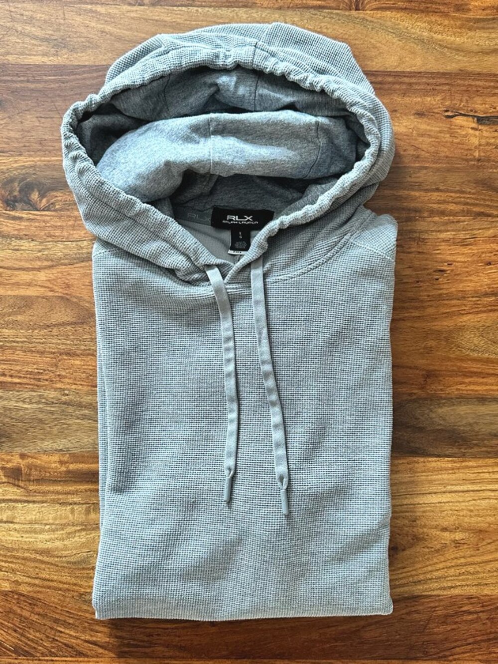 Polo Ralph Lauren, RLX Performance Waffle-Knit Hoodie, Men Size L